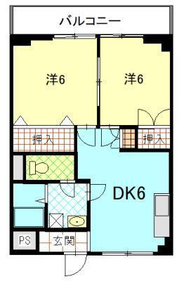 秋田県秋田市保戸野すわ町 秋田駅 2DK マンション 賃貸物件詳細