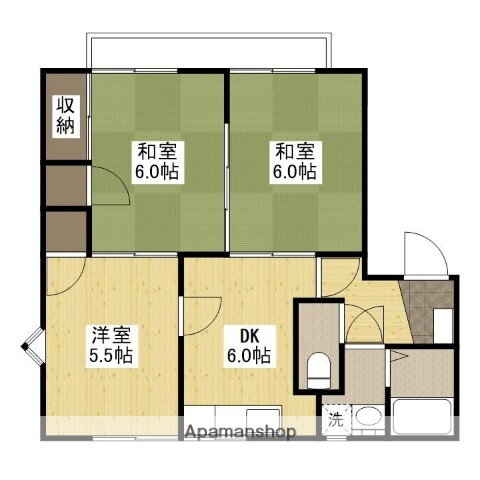 広島県広島市南区向洋新町１ 向洋駅 3DK アパート 賃貸物件詳細