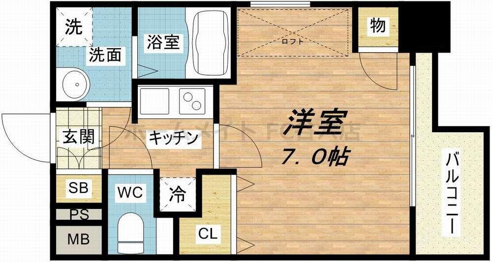 大阪府大阪市中央区玉造２ 玉造駅 1K マンション 賃貸物件詳細