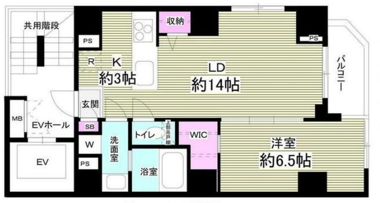 ＧＬＡＮＺ門前仲町 7階 1LDK 賃貸物件詳細