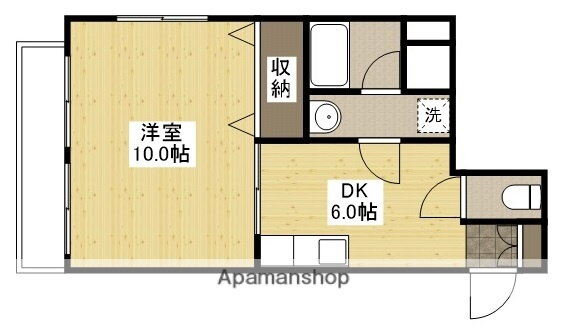 広島県広島市南区宇品御幸２ 宇品二丁目駅 1DK マンション 賃貸物件詳細