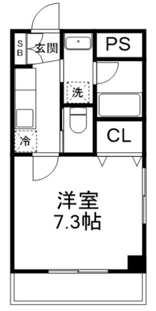 千葉県市川市国分４ 国府台駅 1K マンション 賃貸物件詳細