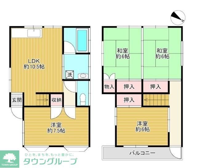 松戸市平賀戸建 4LDK 賃貸物件詳細