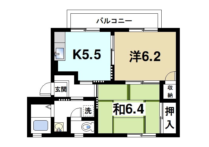 奈良県天理市杉本町 前栽駅 2K アパート 賃貸物件詳細