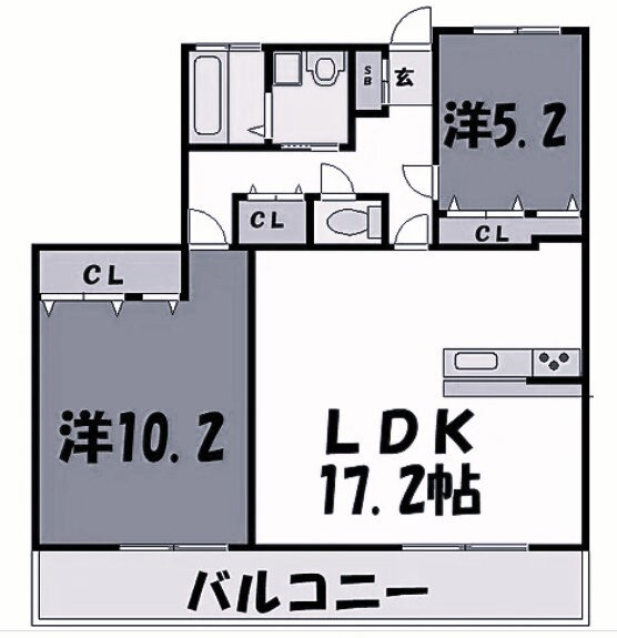 埼玉県熊谷市籠原南３ 籠原駅 2LDK マンション 賃貸物件詳細