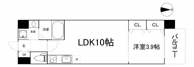 大阪府大阪市天王寺区東高津町 大阪上本町駅 1LDK マンション 賃貸物件詳細