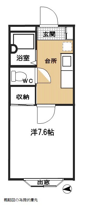 福島県郡山市長者２ 郡山駅 1K アパート 賃貸物件詳細