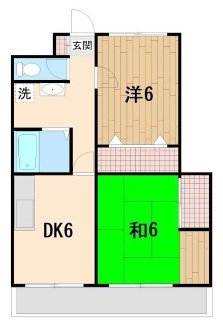 アムールチュラ 3階 2DK 賃貸物件詳細