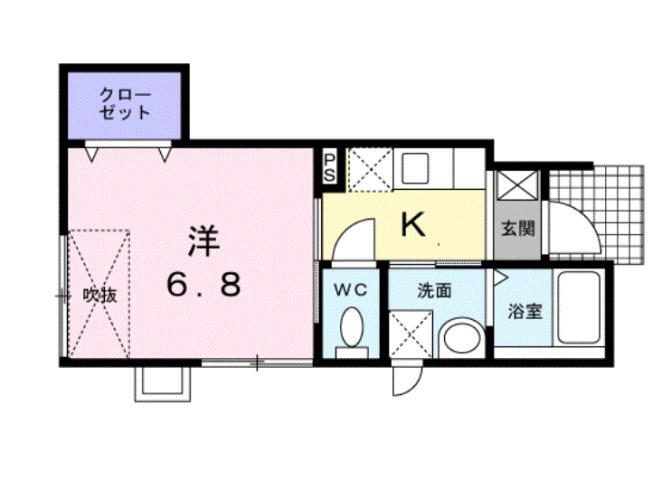 岩手県盛岡市南大通３ 仙北町駅 1K アパート 賃貸物件詳細