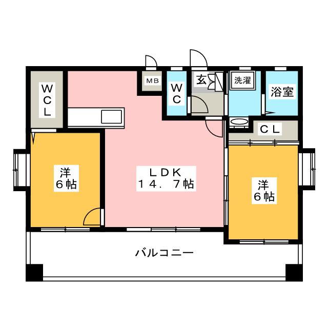 福岡県福岡市博多区比恵町 東比恵駅 2LDK マンション 賃貸物件詳細
