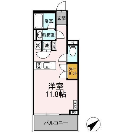 神奈川県横浜市港北区錦が丘 菊名駅 ワンルーム マンション 賃貸物件詳細