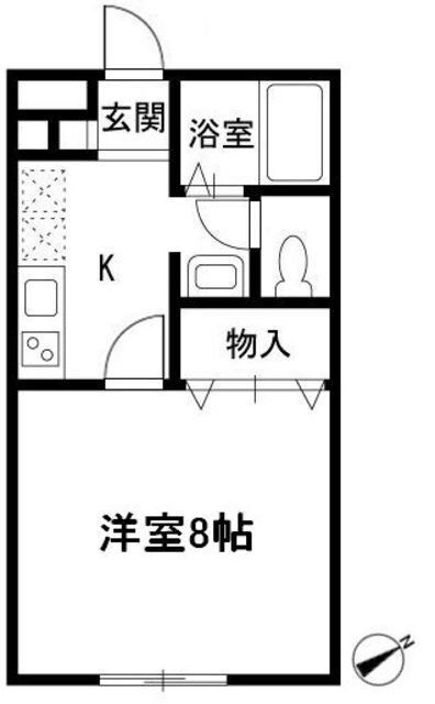 神奈川県座間市相模が丘１ 小田急相模原駅 1K アパート 賃貸物件詳細