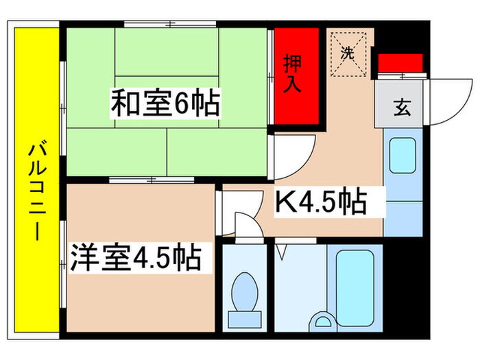 東京都町田市三輪町 柿生駅 2K マンション 賃貸物件詳細