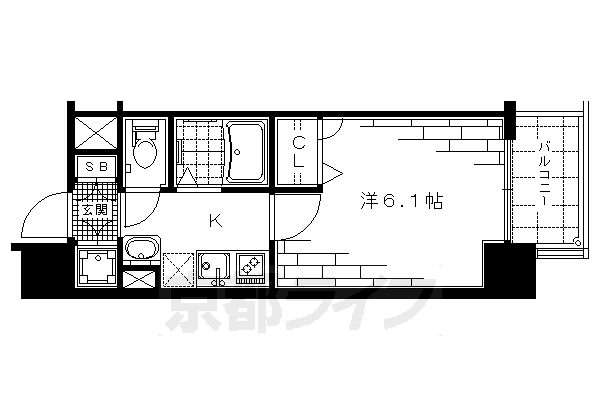 京都府京都市上京区泰童片原町 北野白梅町駅 1K マンション 賃貸物件詳細