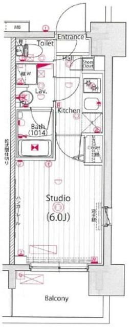 東京都品川区南大井３ 大森駅 1K マンション 賃貸物件詳細