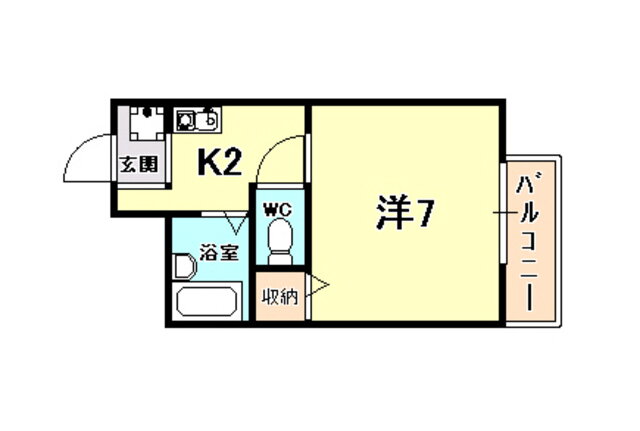 兵庫県西宮市段上町２ 甲東園駅 1K アパート 賃貸物件詳細