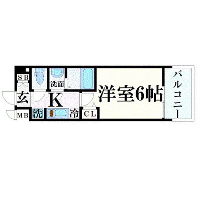 岡山県岡山市北区駅元町 岡山駅 1K マンション 賃貸物件詳細