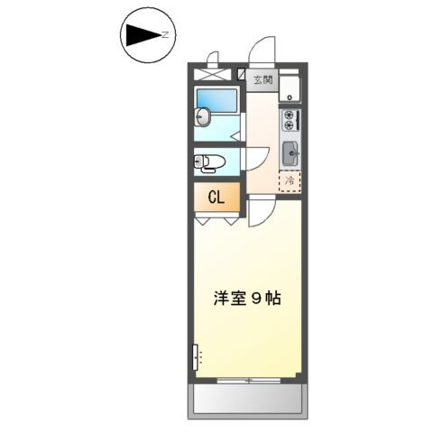 広島県福山市東深津町３ 東福山駅 1K アパート 賃貸物件詳細