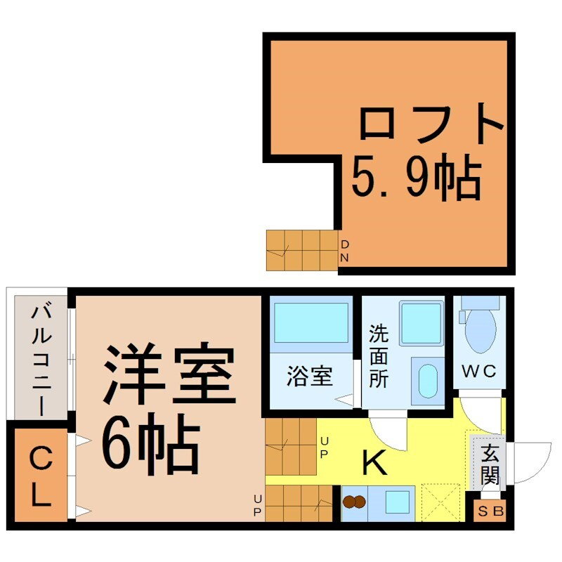 愛知県名古屋市中区新栄２ 新栄町駅 1K アパート 賃貸物件詳細