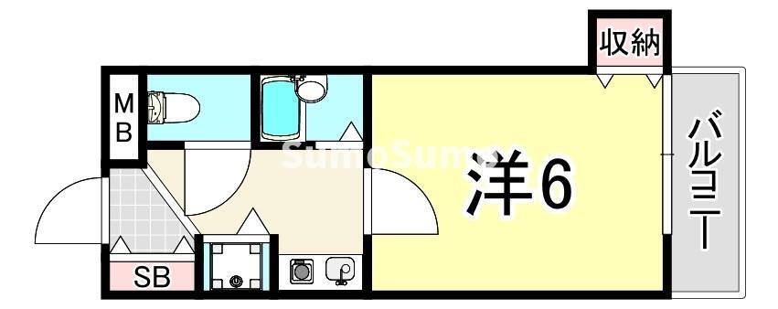 兵庫県尼崎市尾浜町１ 立花駅 1K アパート 賃貸物件詳細