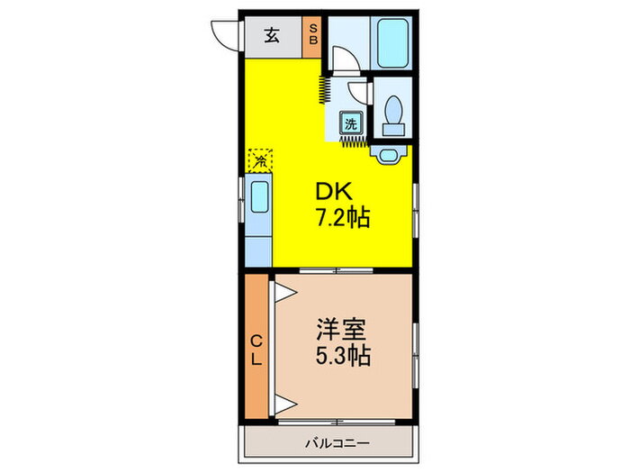 橋本ハイツ 1階 1DK 賃貸物件詳細