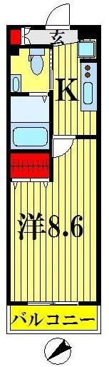 東京都江東区亀戸９ 亀戸駅 1K マンション 賃貸物件詳細