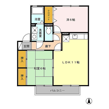 佐賀県鳥栖市立石町 肥前麓駅 2LDK アパート 賃貸物件詳細