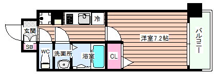 大阪府大阪市東淀川区瑞光１ 上新庄駅 1K マンション 賃貸物件詳細
