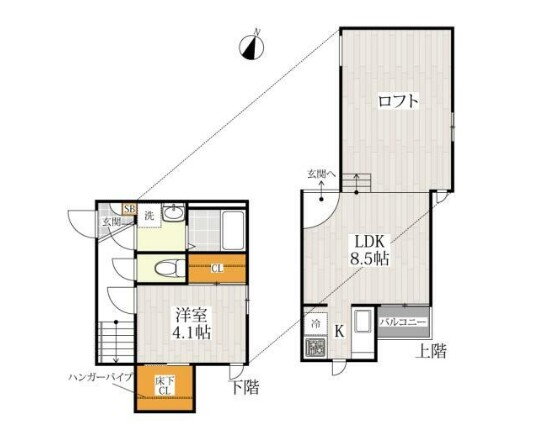 埼玉県さいたま市中央区桜丘１ 与野本町駅 1LDK アパート 賃貸物件詳細
