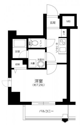 東京都練馬区練馬４ 豊島園駅 1K マンション 賃貸物件詳細