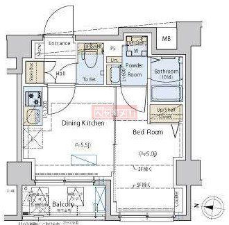 東京都目黒区目黒本町１ 学芸大学駅 1DK マンション 賃貸物件詳細