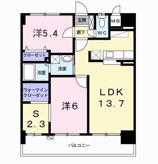 福岡県福岡市博多区金の隈３ 南福岡駅 2SLDK マンション 賃貸物件詳細