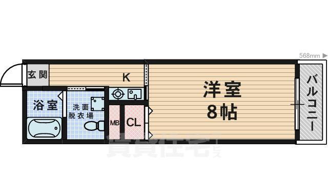 大阪府堺市北区百舌鳥梅北町１ 三国ケ丘駅 1K マンション 賃貸物件詳細