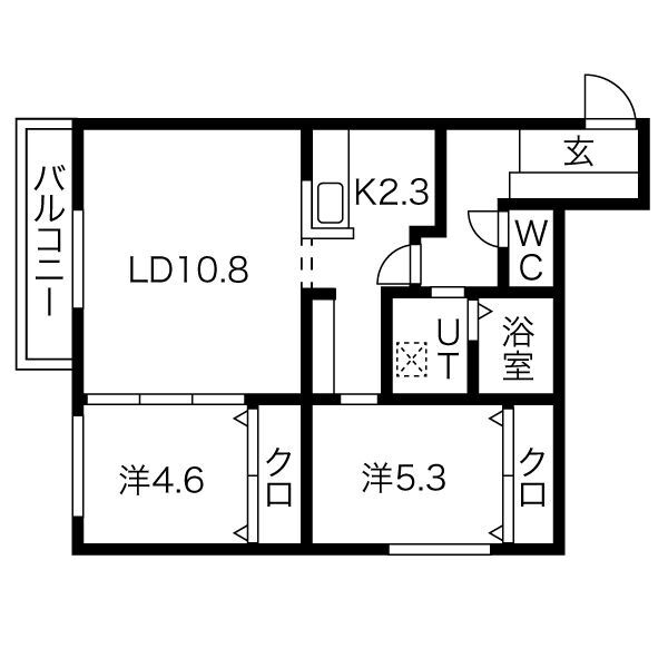 北海道札幌市東区北八条東１６ 苗穂駅 2LDK マンション 賃貸物件詳細