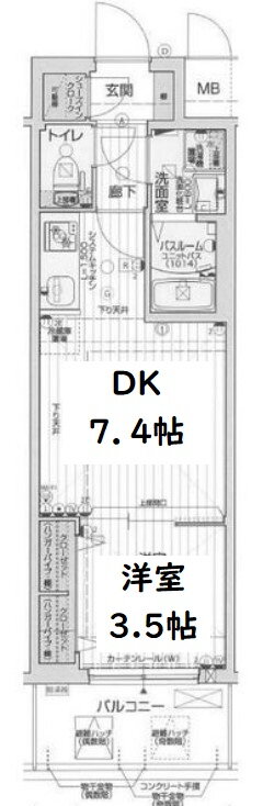 大阪府大阪市淀川区十三東３ 十三駅 1DK マンション 賃貸物件詳細