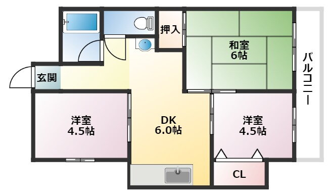 兵庫県芦屋市朝日ケ丘町 芦屋駅 3DK マンション 賃貸物件詳細