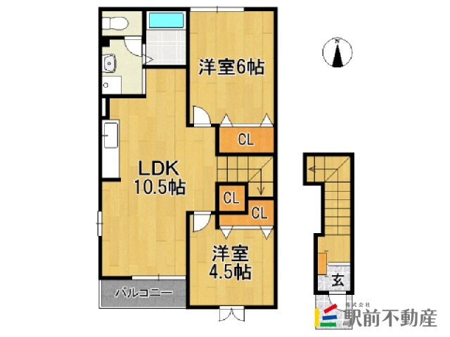 佐賀県佐賀市兵庫町大字渕 2LDK アパート 賃貸物件詳細