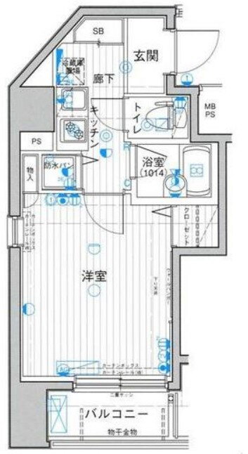 東京都杉並区和泉１ 代田橋駅 1K マンション 賃貸物件詳細