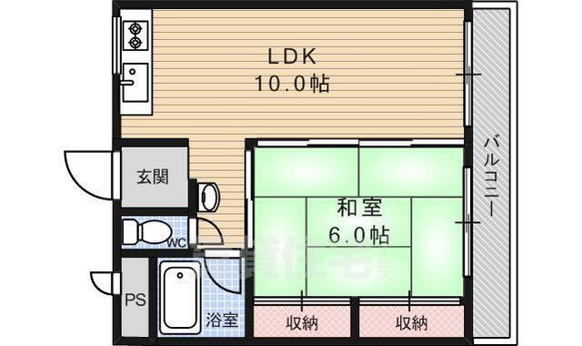 京都府京都市山科区上花山坂尻 東野駅 1LDK マンション 賃貸物件詳細