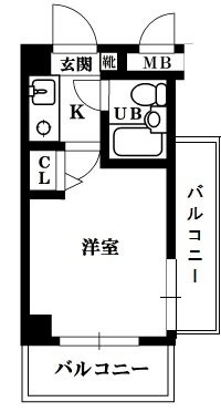 千葉県市川市広尾１ 南行徳駅 1K マンション 賃貸物件詳細