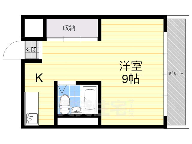 滋賀県大津市中央２ 大津駅 1K マンション 賃貸物件詳細