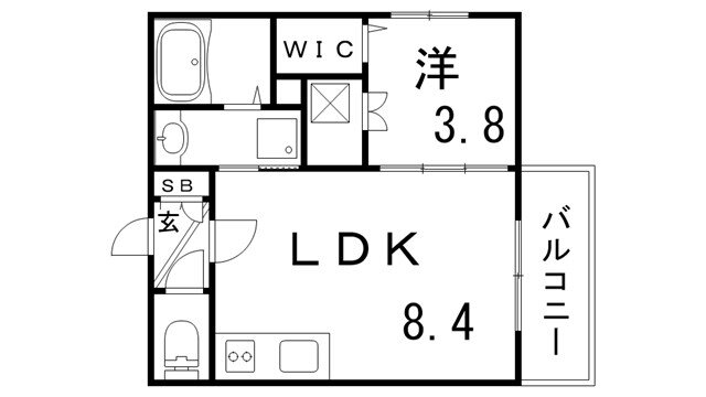 ＦＬａｘａＳＥＭＥ 3階 1LDK 賃貸物件詳細