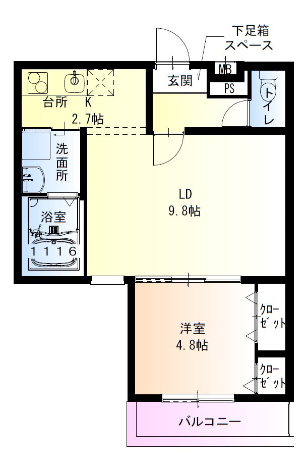 大阪府泉佐野市旭町 泉佐野駅 1LDK アパート 賃貸物件詳細