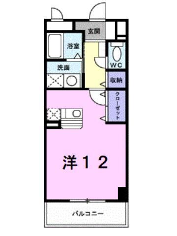 愛媛県松山市竹原３ 松山駅 ワンルーム マンション 賃貸物件詳細