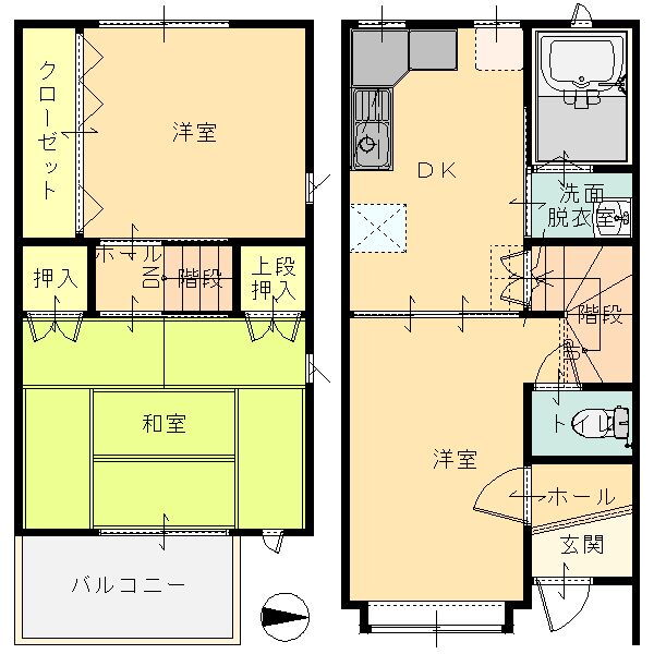 栃木県足利市福居町 福居駅 3DK 一戸建て 賃貸物件詳細