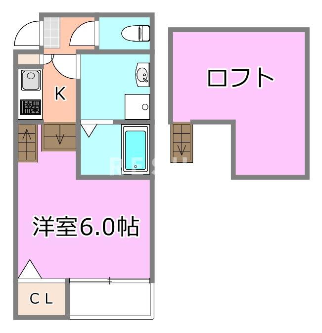 千葉県千葉市中央区長洲２ 本千葉駅 1K アパート 賃貸物件詳細