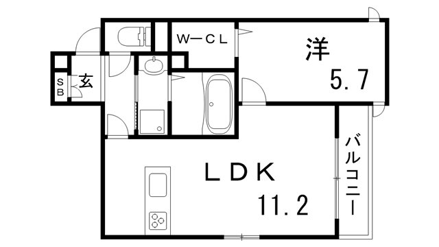 Ｔｈｅ　Ｃｒｏｓｓ 3階 1LDK 賃貸物件詳細