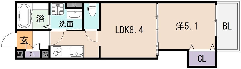 大阪府東大阪市友井４ 弥刀駅 1LDK アパート 賃貸物件詳細