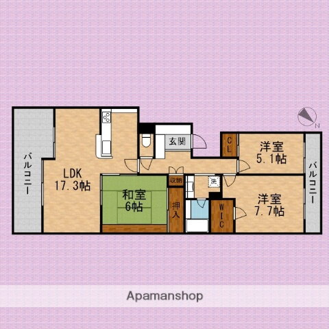 埼玉県志木市館２ 柳瀬川駅 3LDK マンション 賃貸物件詳細