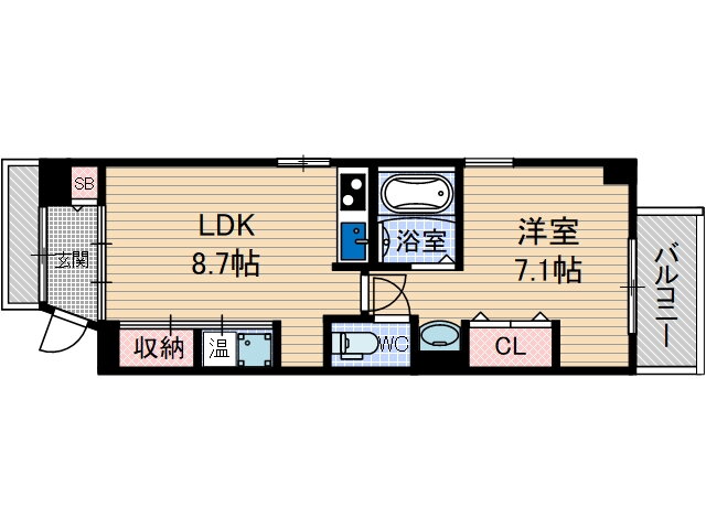 大阪府茨木市総持寺駅前町 総持寺駅 1LDK マンション 賃貸物件詳細